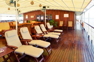 RV Sagaing Pandaw - balcony view deck