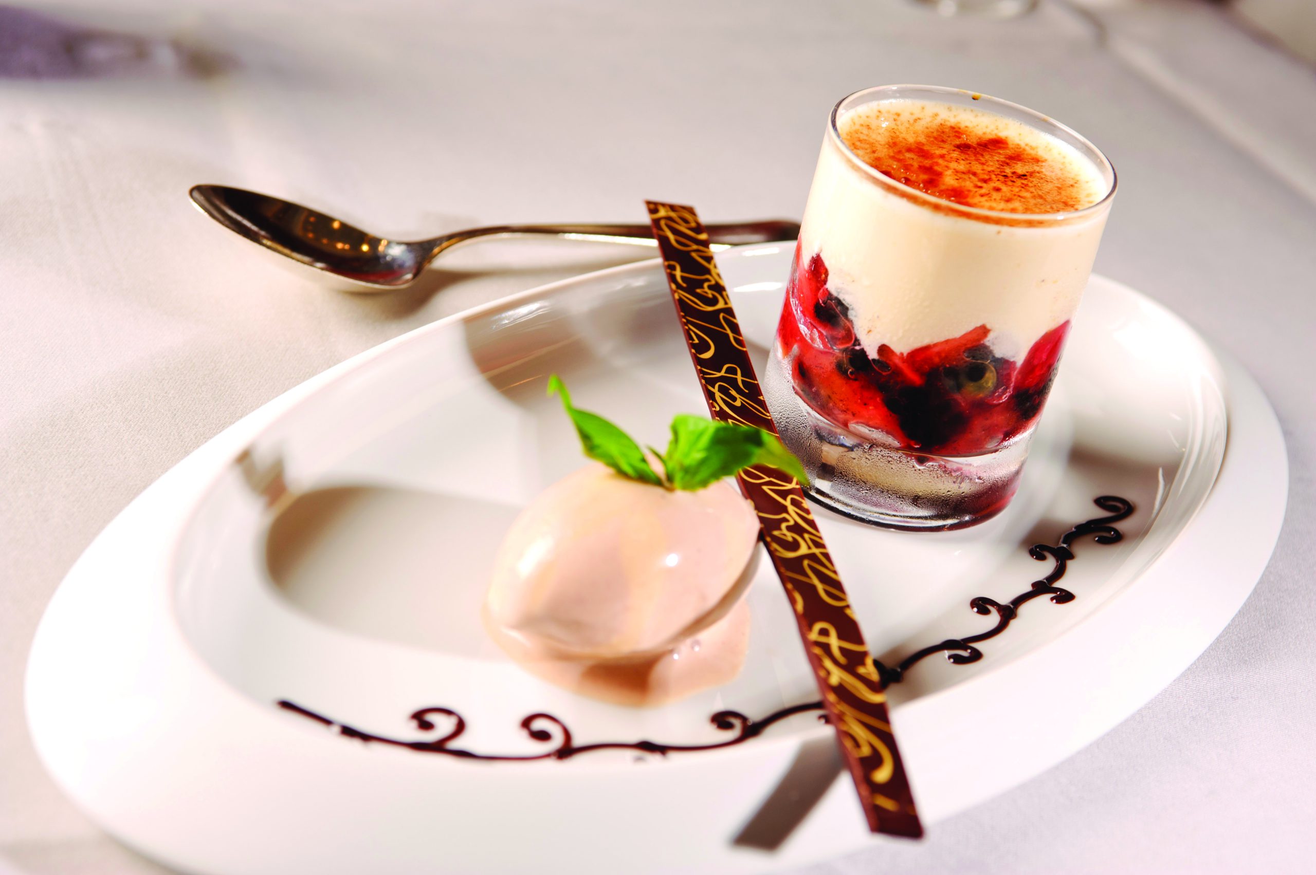Haute Cuisine Luxe Food on the high Seas