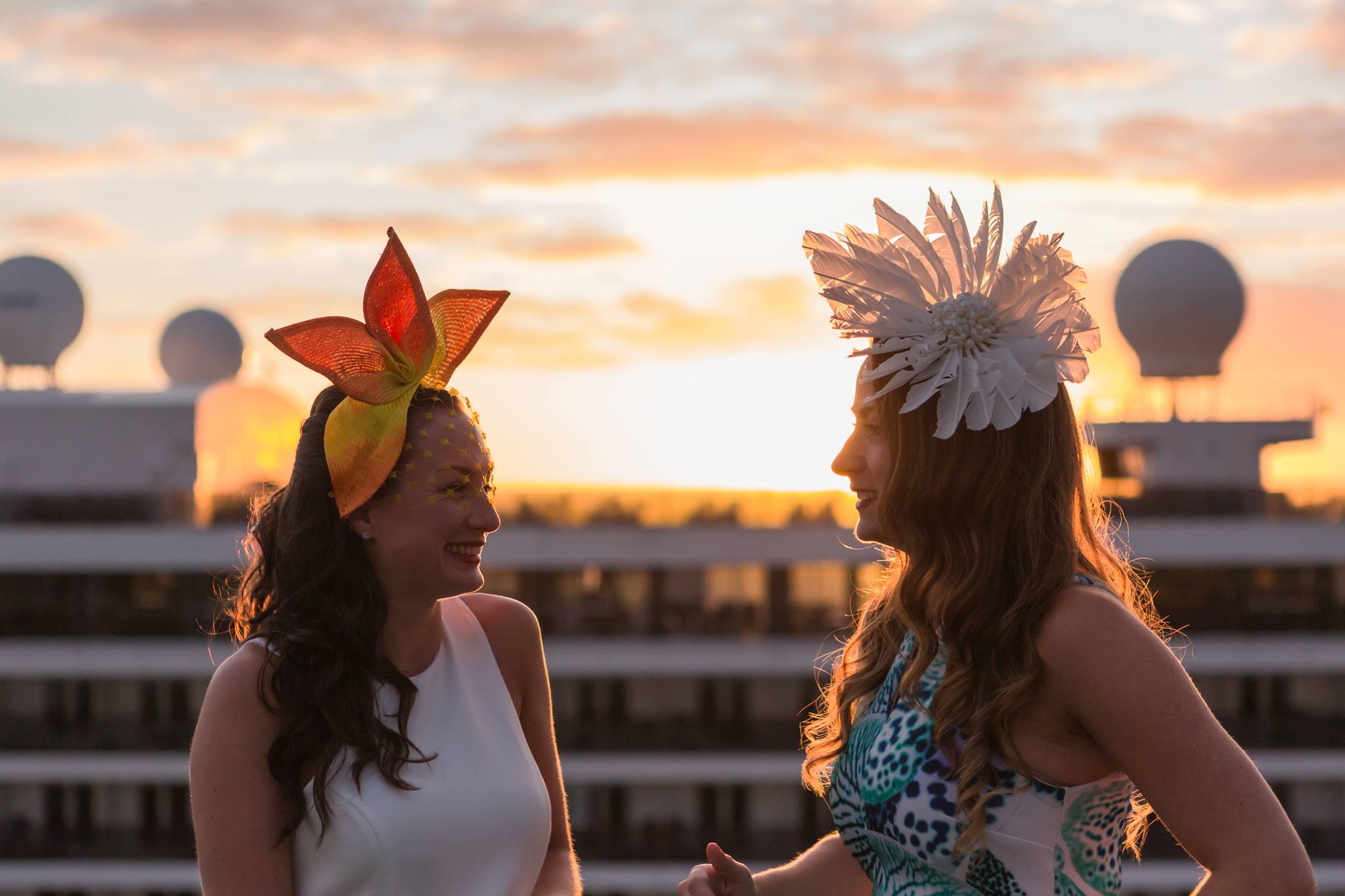 Dressed at their best at P&O cruise