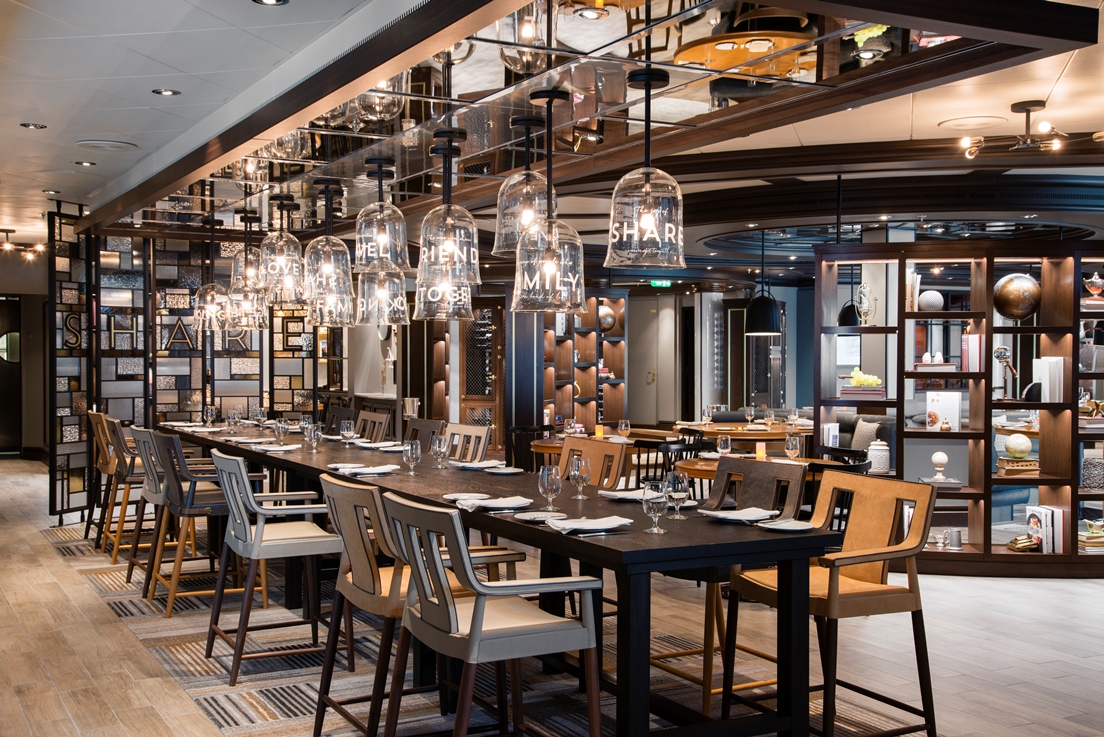 Inside Share by Curtis Stone onboard the Ruby Princess