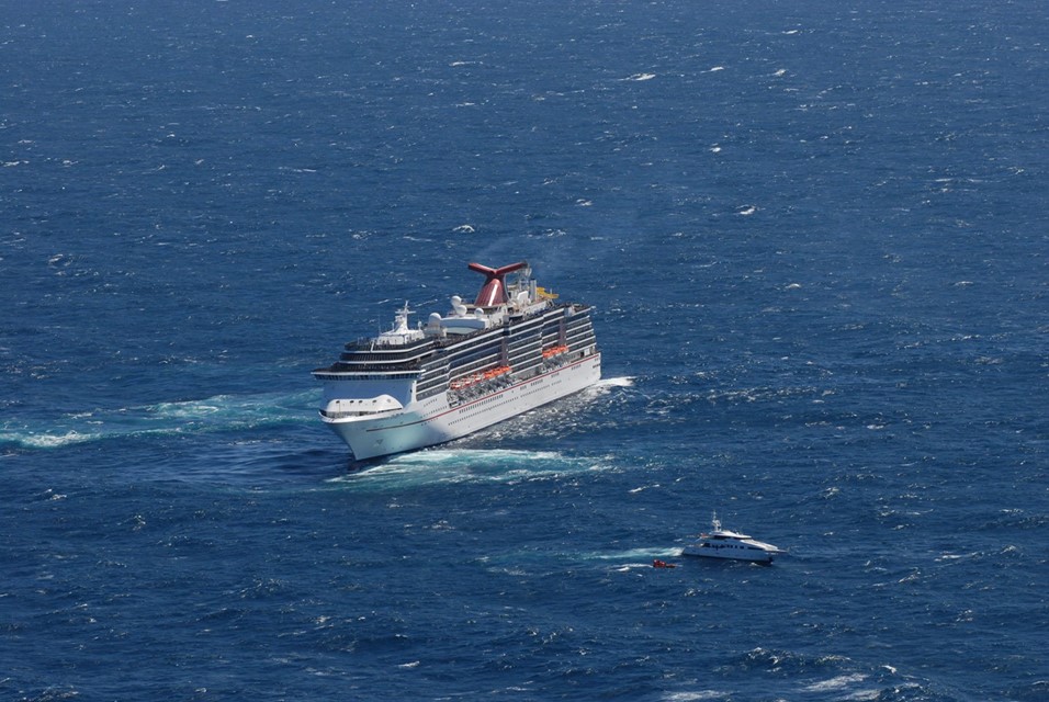 Carnival Spirit comes to the rescue of $20 million superyacht