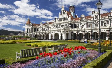 a gothic style building in Dunedin