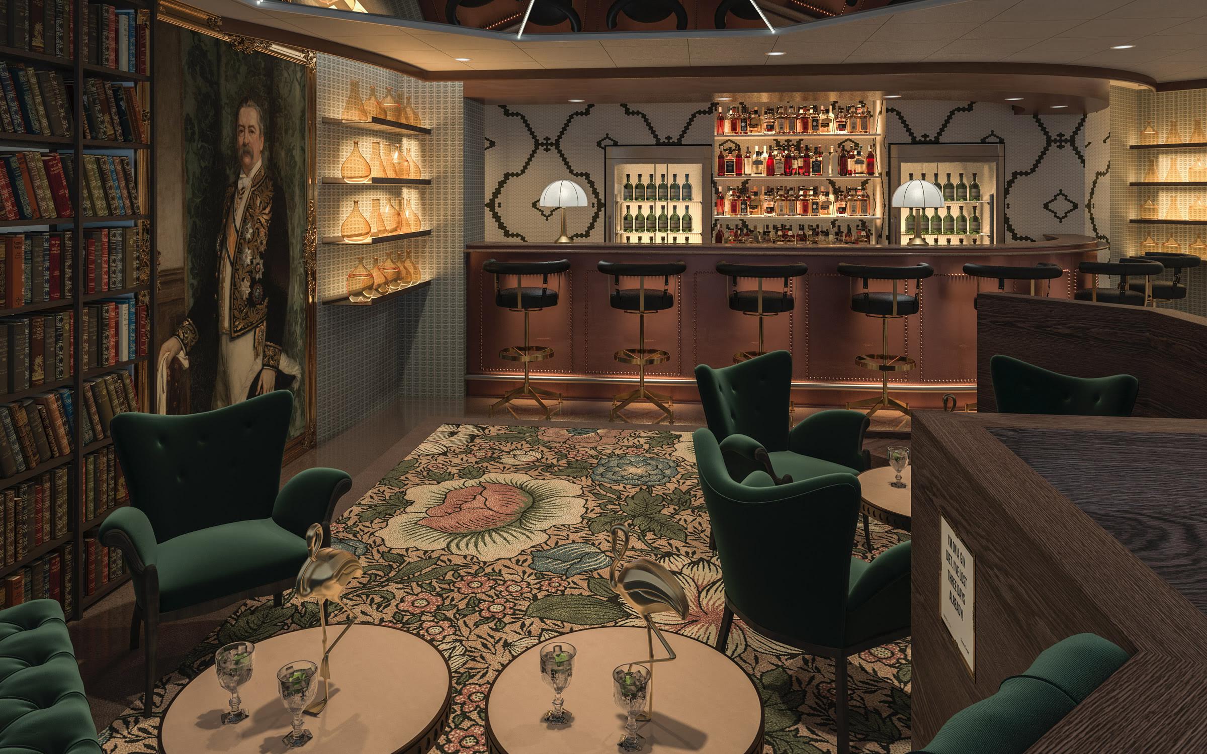 P&O partners with Archie Rose Distillery to create new bar on Pacific Explorer