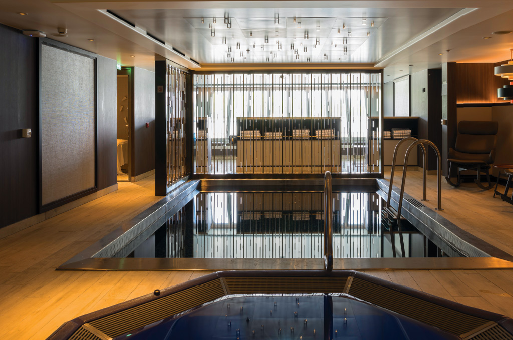 Indoor pool on Crystal Mozart