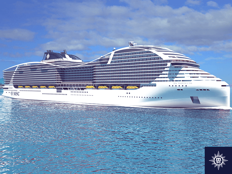 MSC reveals shape of cruise ships to come