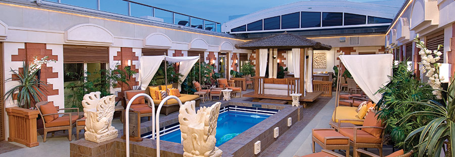 Experience luxury in the 'ship within a ship'