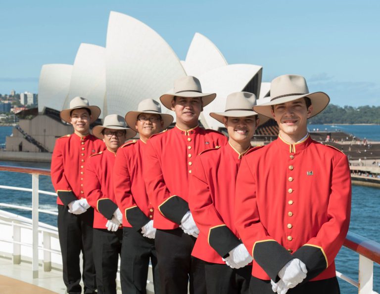 Strewth! Cunard's Queen Elizabeth goes strine