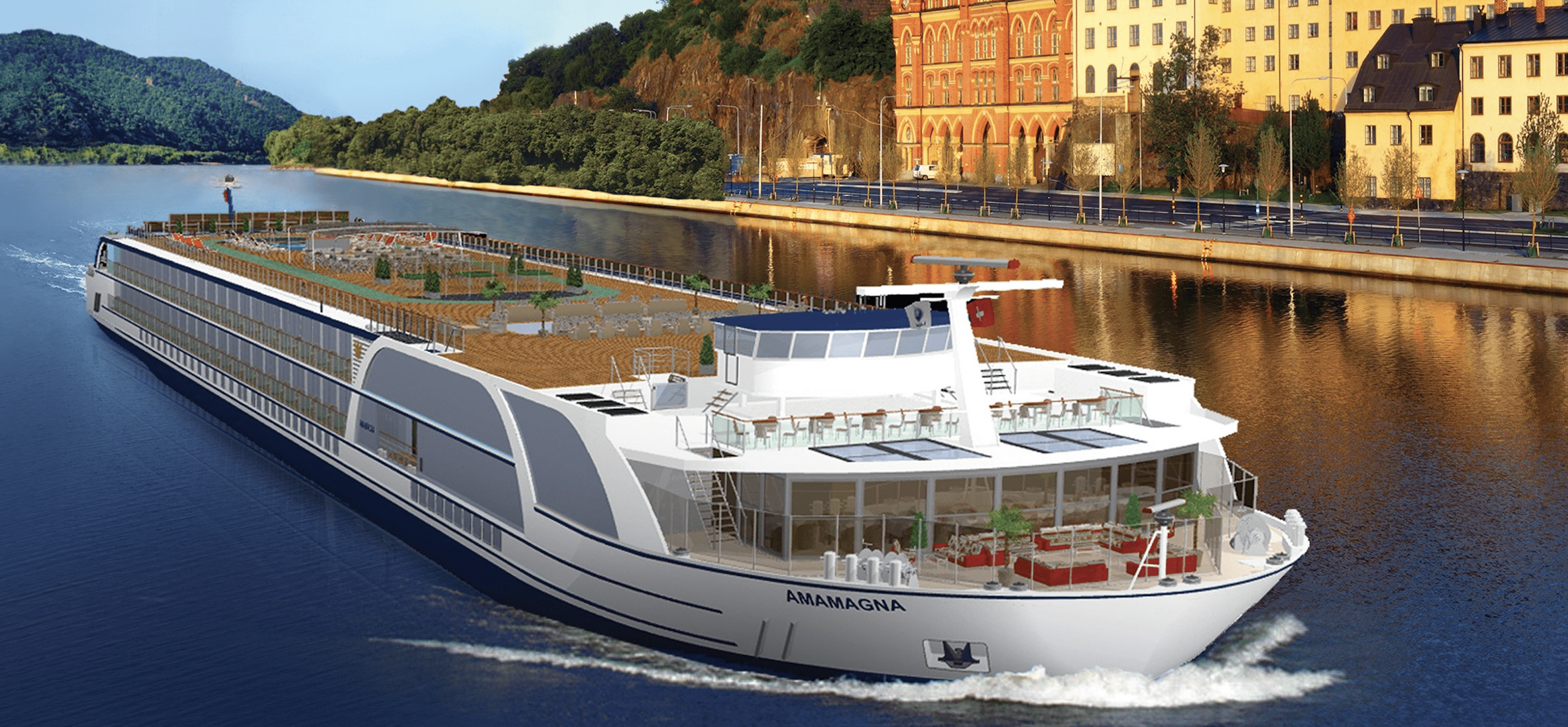ON THE RIVER: Comparing the two biggest ships on Europe’s rivers