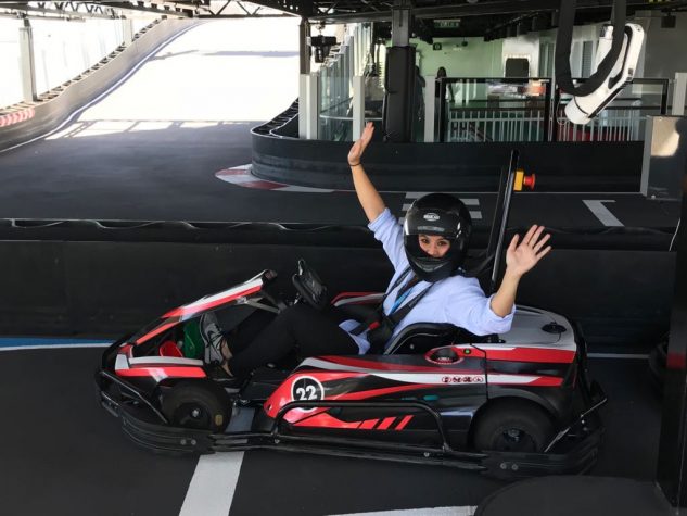 Norwegian Bliss go kart