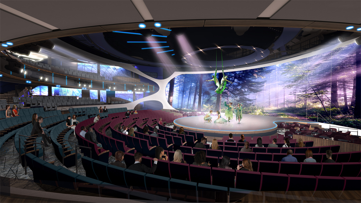 Celebrity Edge theatre