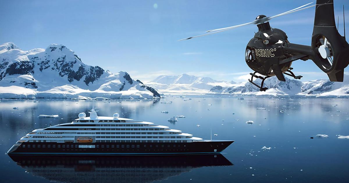 Scenic Eclipse helicopter