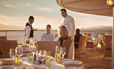 Silversea's Silver Spirit deck