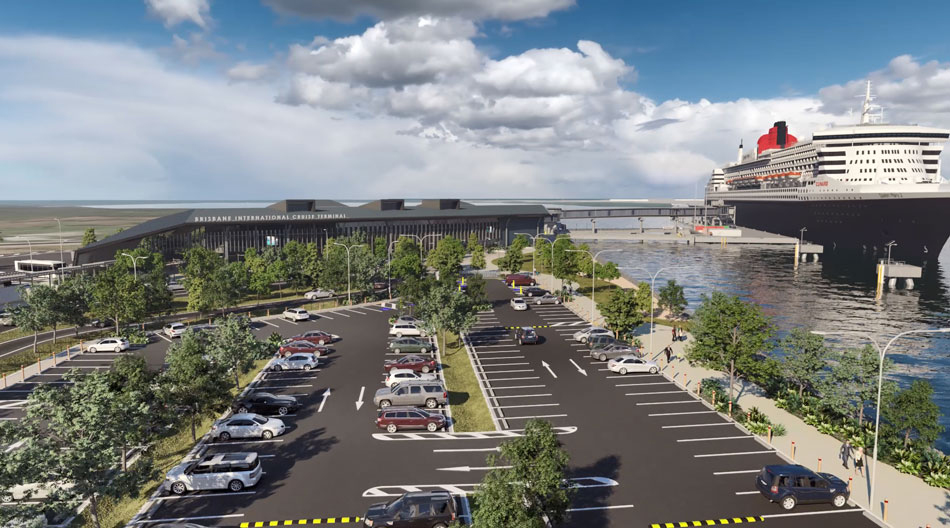 Brisbane new cruise terminal