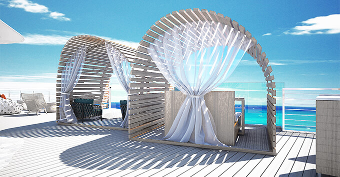 news celebrity flora glamping