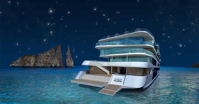 Go glamping in the Galapagos on the Celebrity Flora