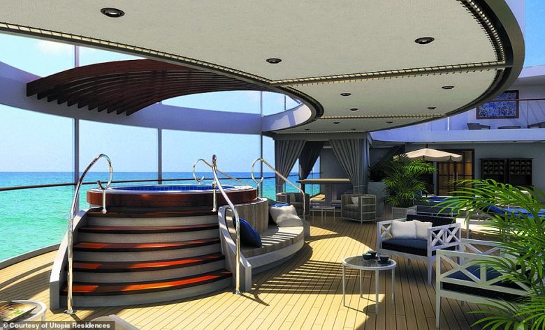 utopia balcony hot tub
