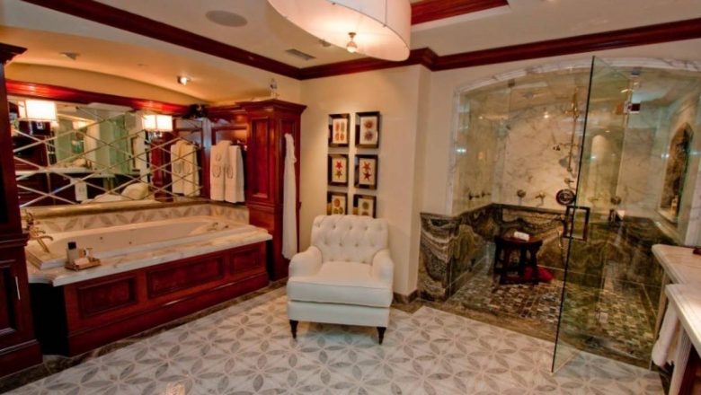 The Utopia bathrooms