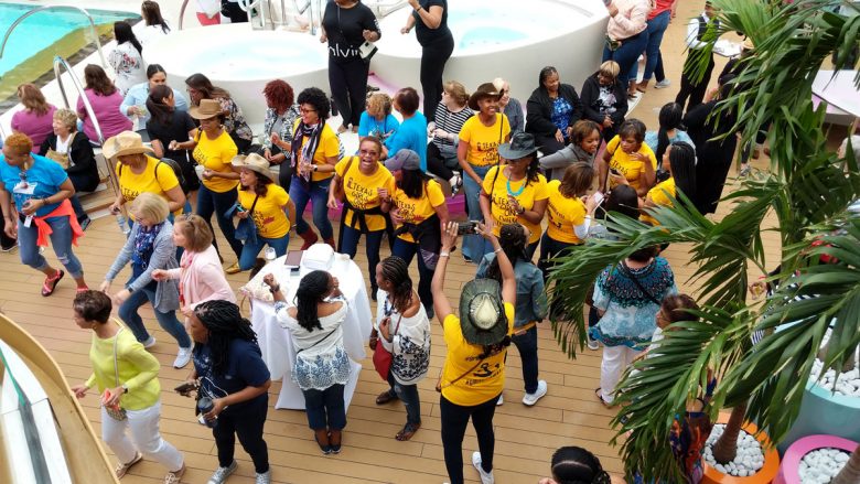 Sailaway party with Oprah