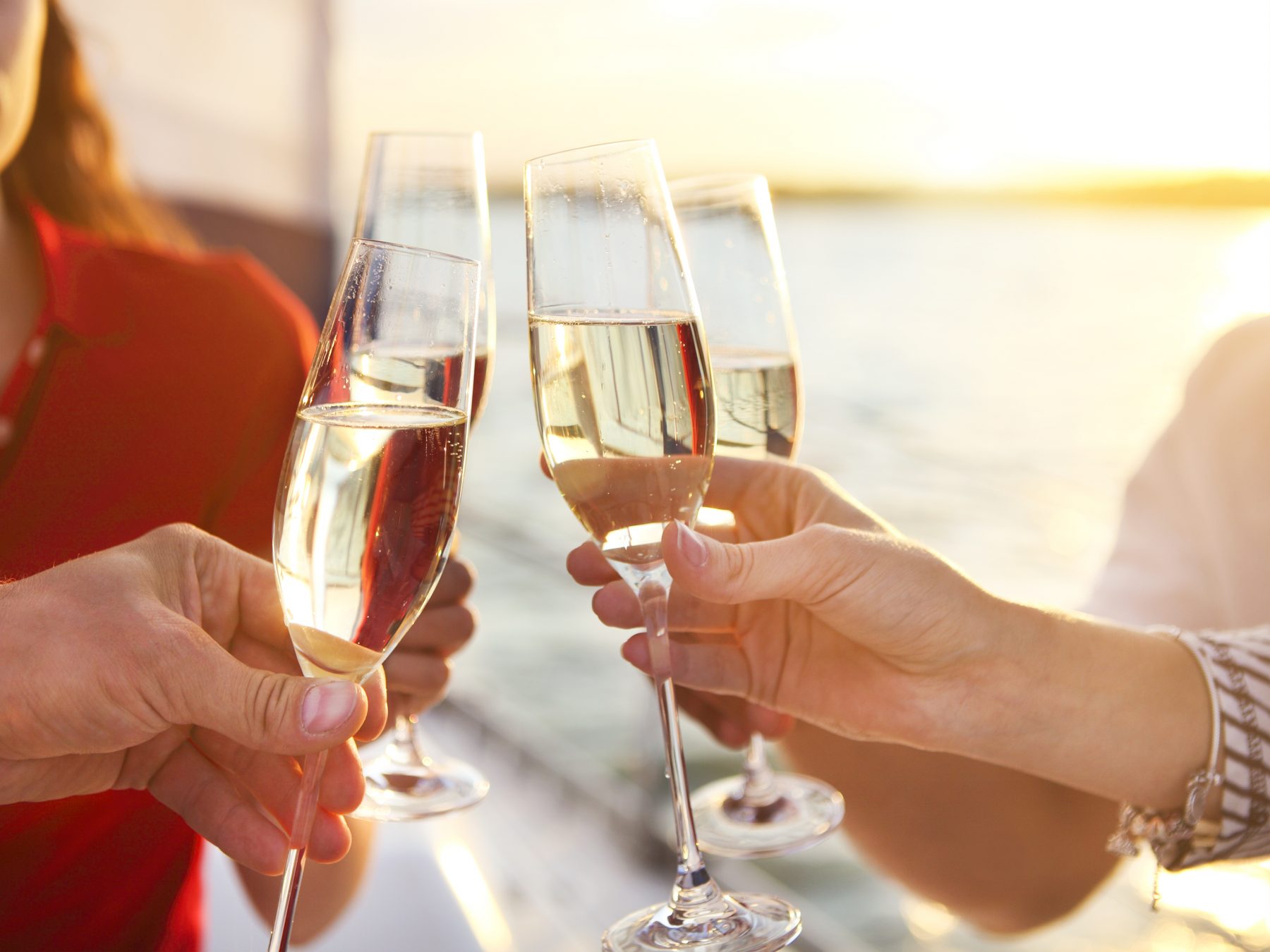 Which cruise line has the cheapest glass of wine at sea?
