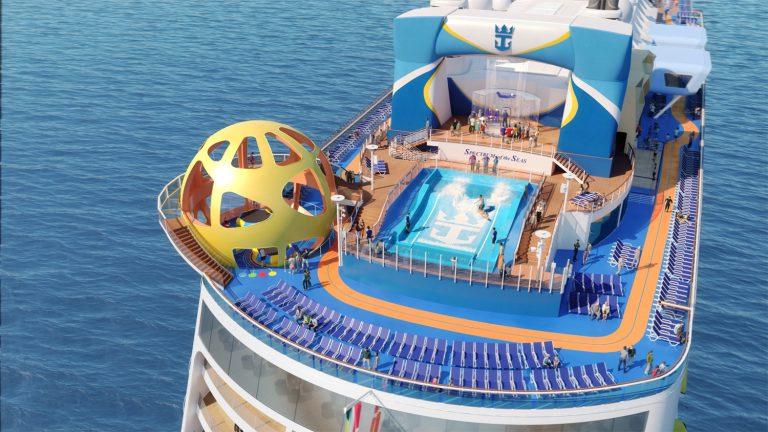 Spectrum of the Seas float out