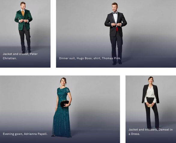 Cunard dress codes