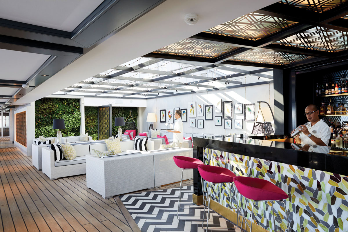 Crystal Symphony Silk Restaurant awaits guests in their luxury cruises with Crystal.