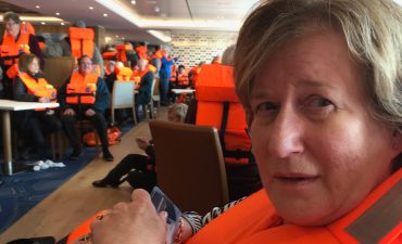 Judith Medcalf on the Viking Sky