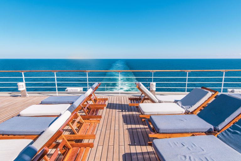 Cruise ship lounge chair