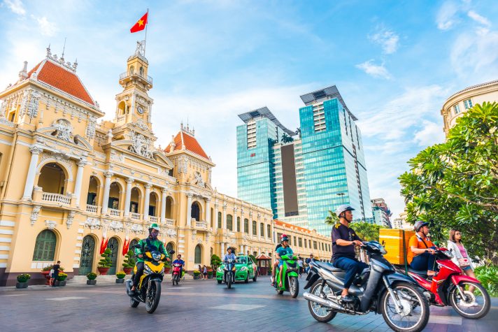 Ho Chi Minh City in Vietnam