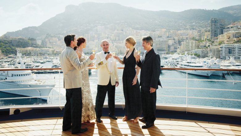 Silversea's adults enjoying their cruise