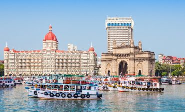 Taj Mahal Hotel and Gateway of India