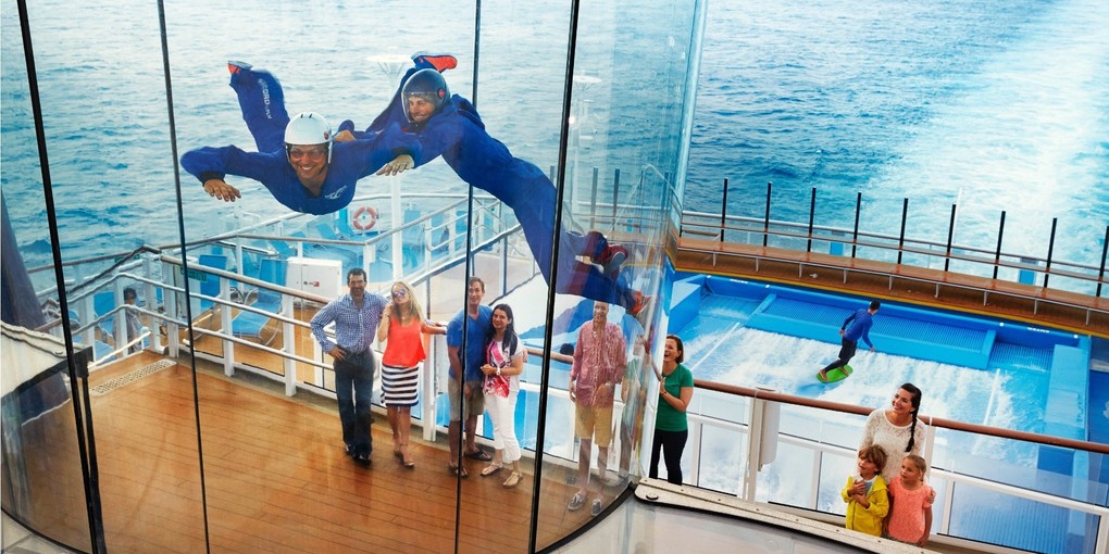 The iFly on Royal Caribbean