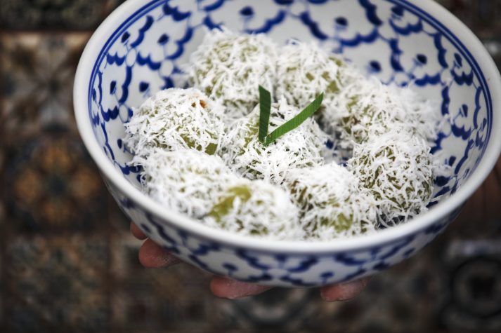 Ondeh Ondeh, a Malaysian/Singaporean dessert