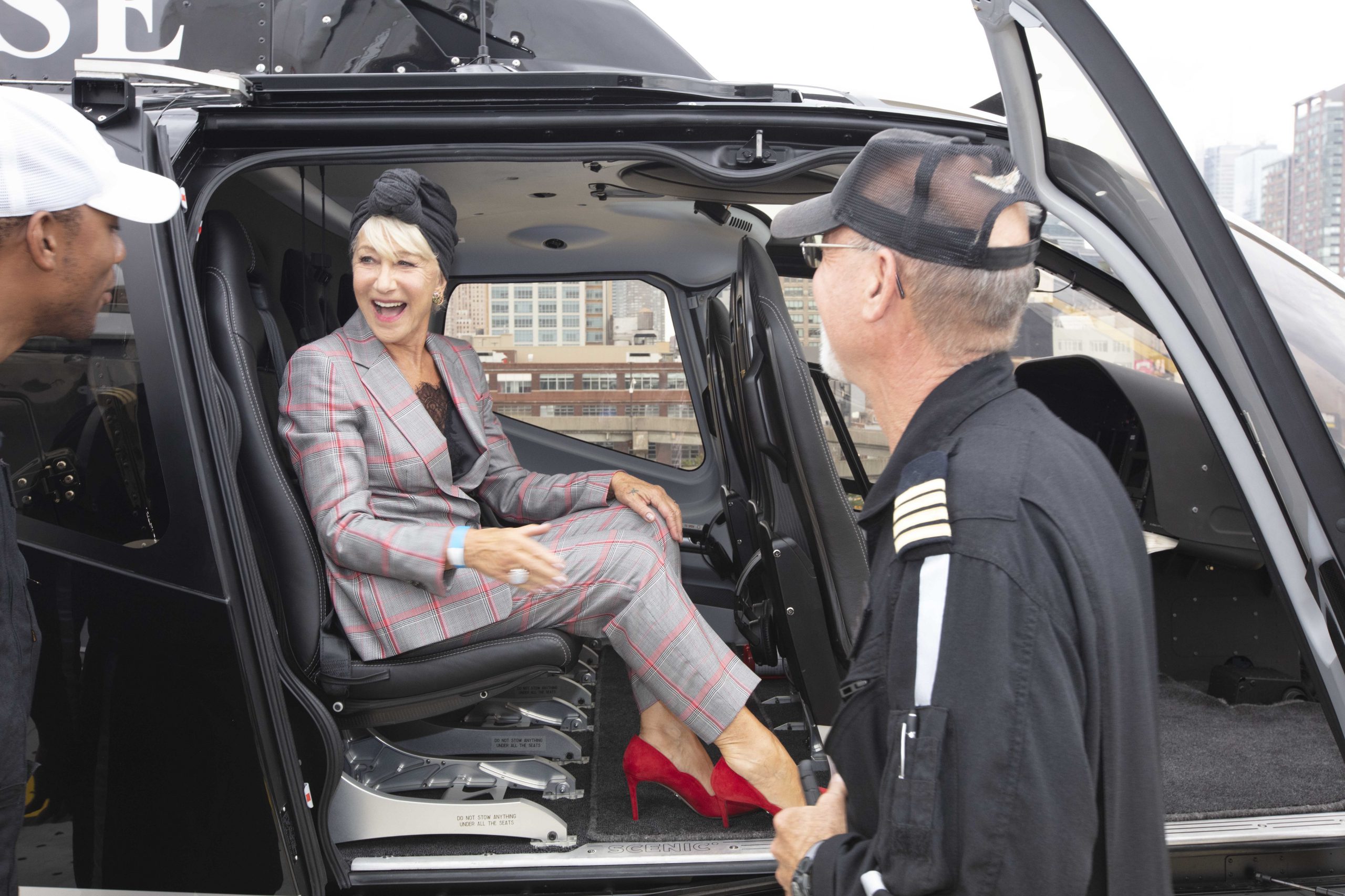 Dame Helen Mirren Christens the Scenic Eclipse