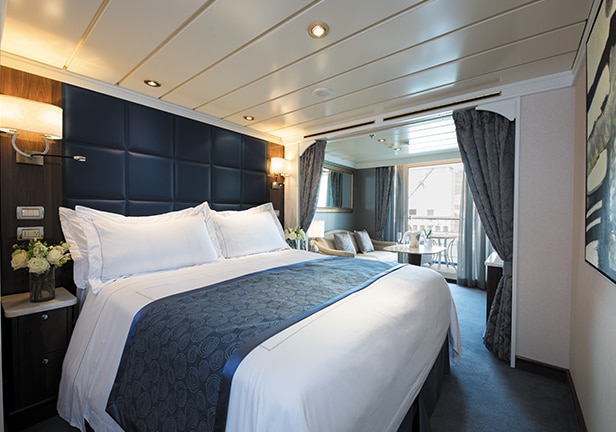 Regent Seven Seas Deluxe Veranda Suite