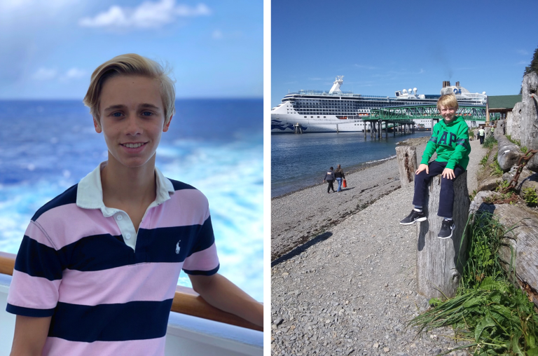 Princess' youngest cruisers who are the first kids to be part of the loyalty program