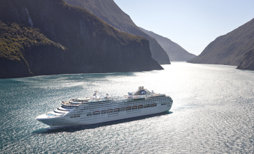 Sea Princess at sea
