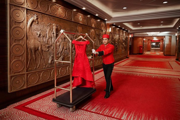 Highly commended cruise line for service: Cunard