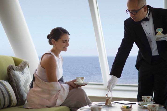 Highly commended luxury cruise line: Crystal Cruises