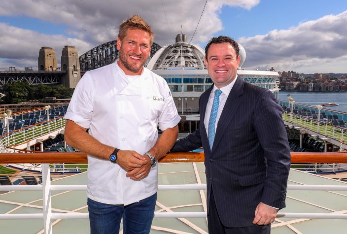 Curtis Stone on Ruby Princess