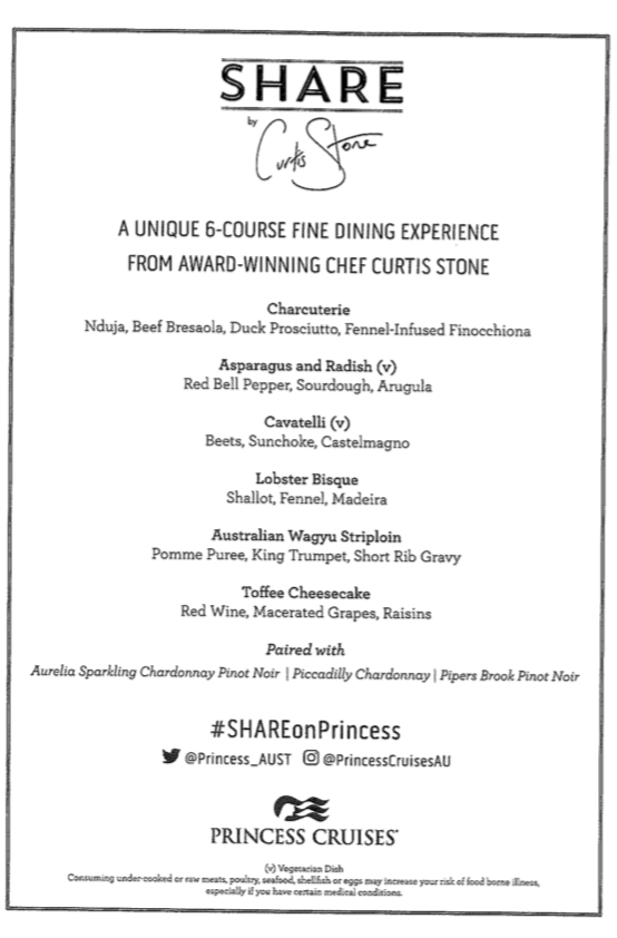 share menu