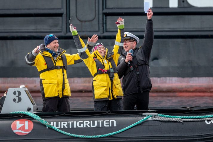 Roald Amundsen christening