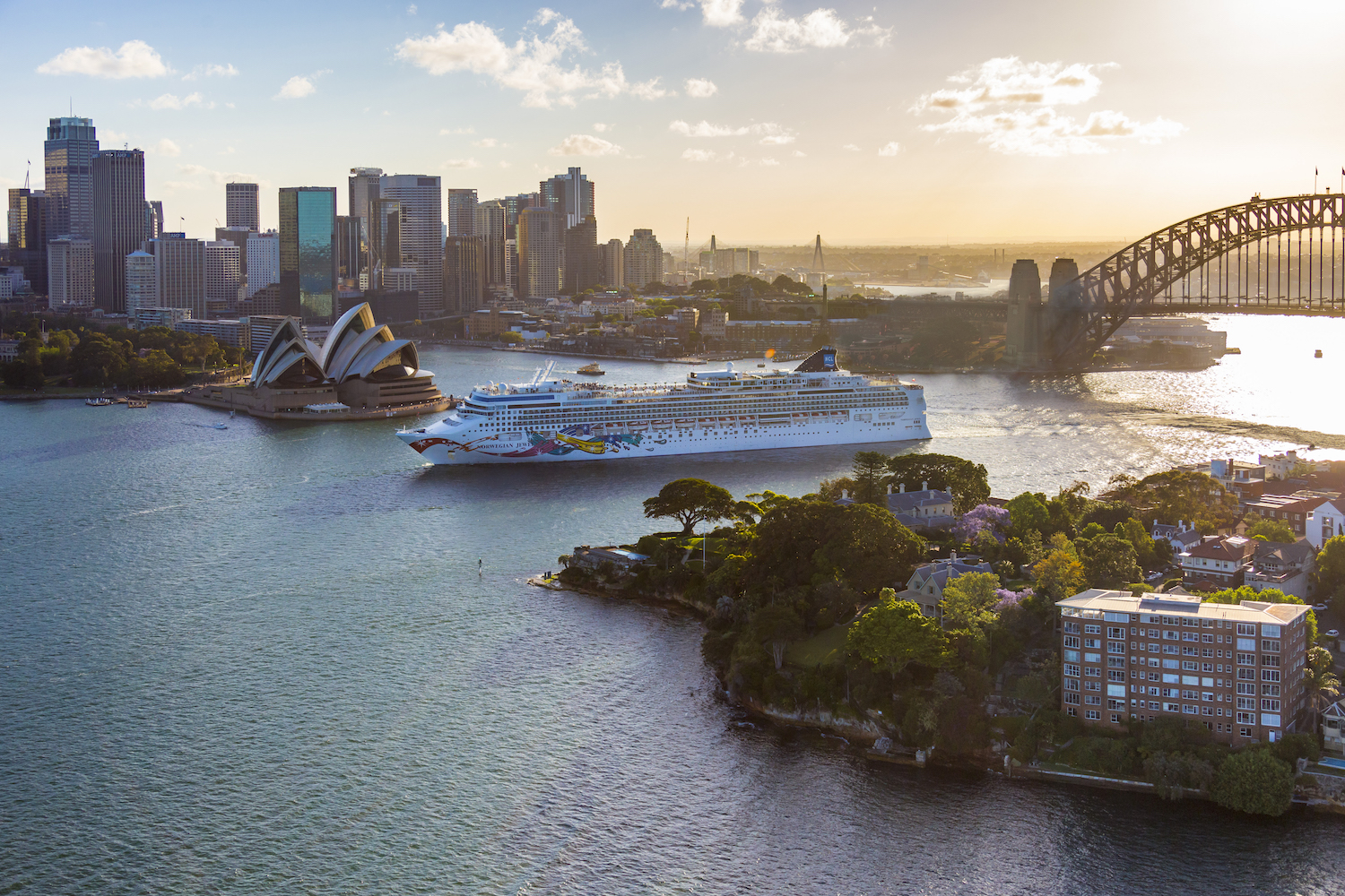 Norwegian Jewel sparkles as first cruise visitor as Eden reopens