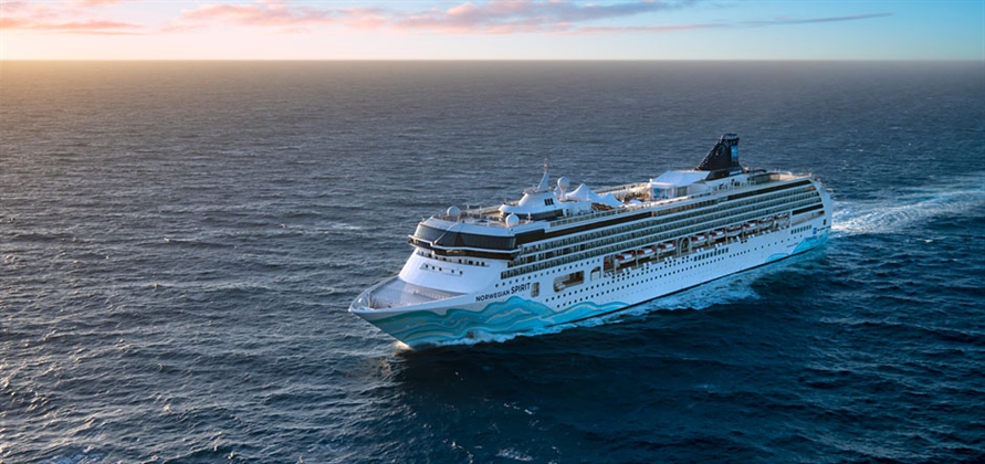 The Norwegian Spirit heads to the Mediterranean