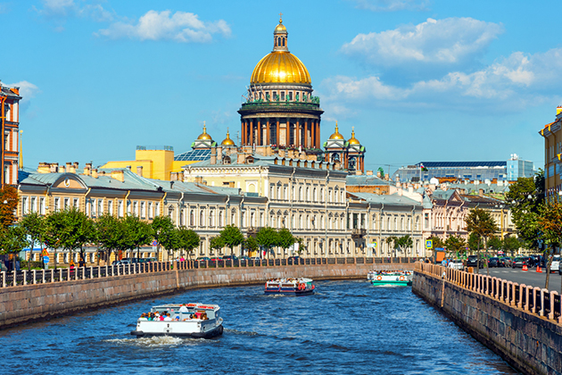 Boats in Russias Riverways