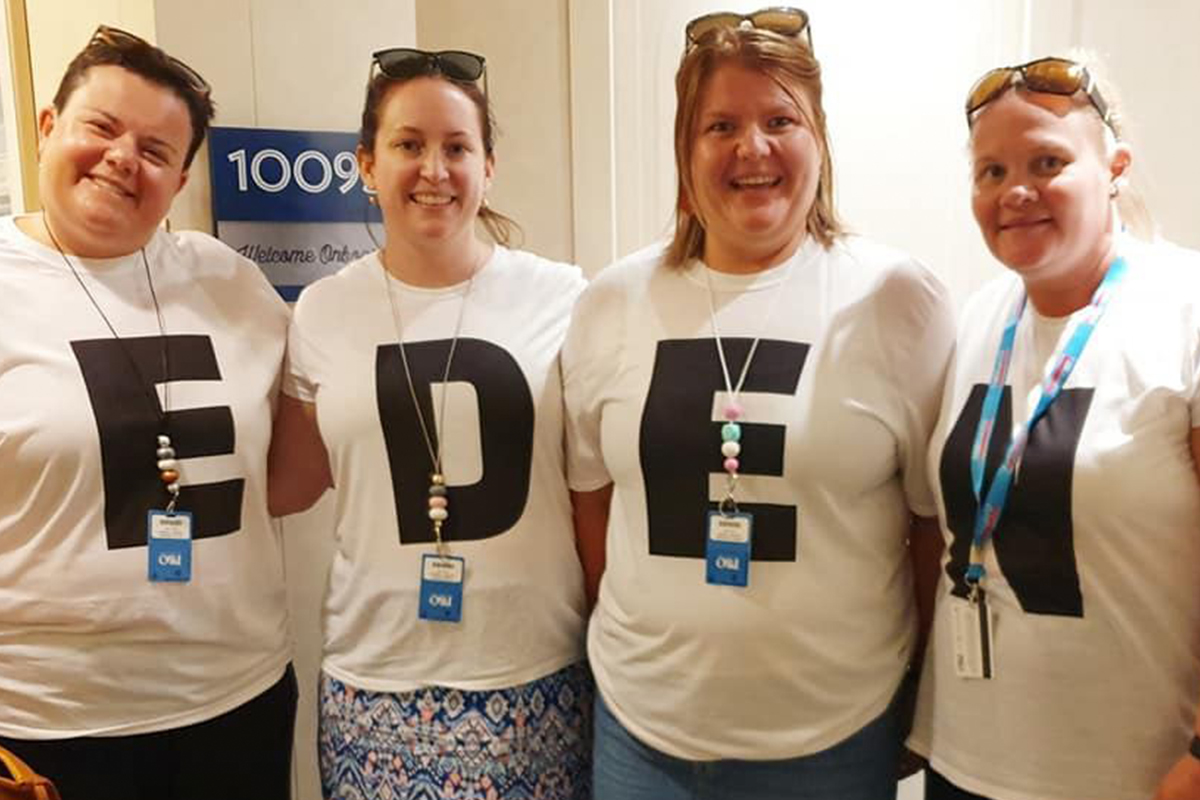 Passengers onboard Pacific Explorer's last cruise