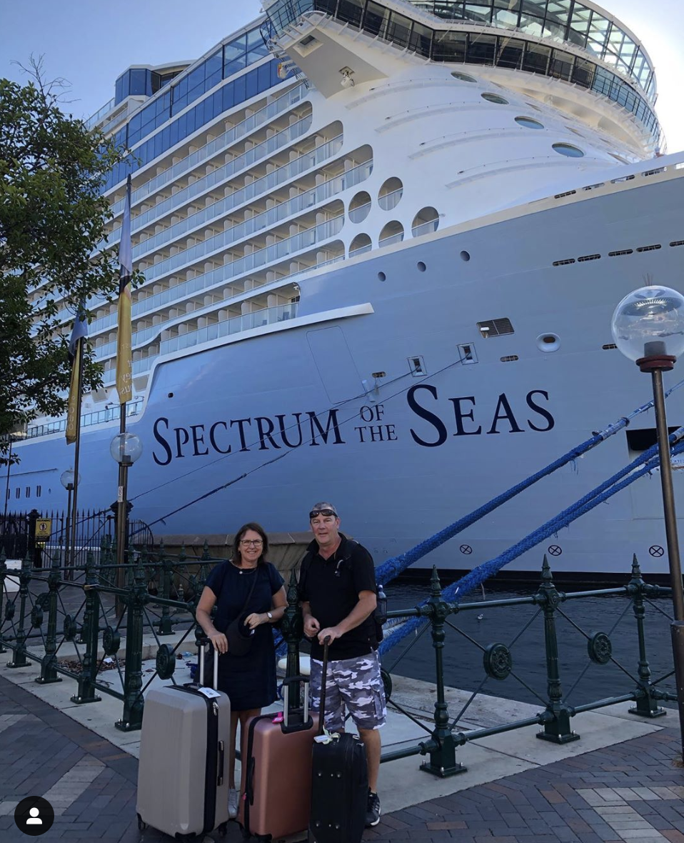 Australian fire fighters on Royal Caribbean cruises