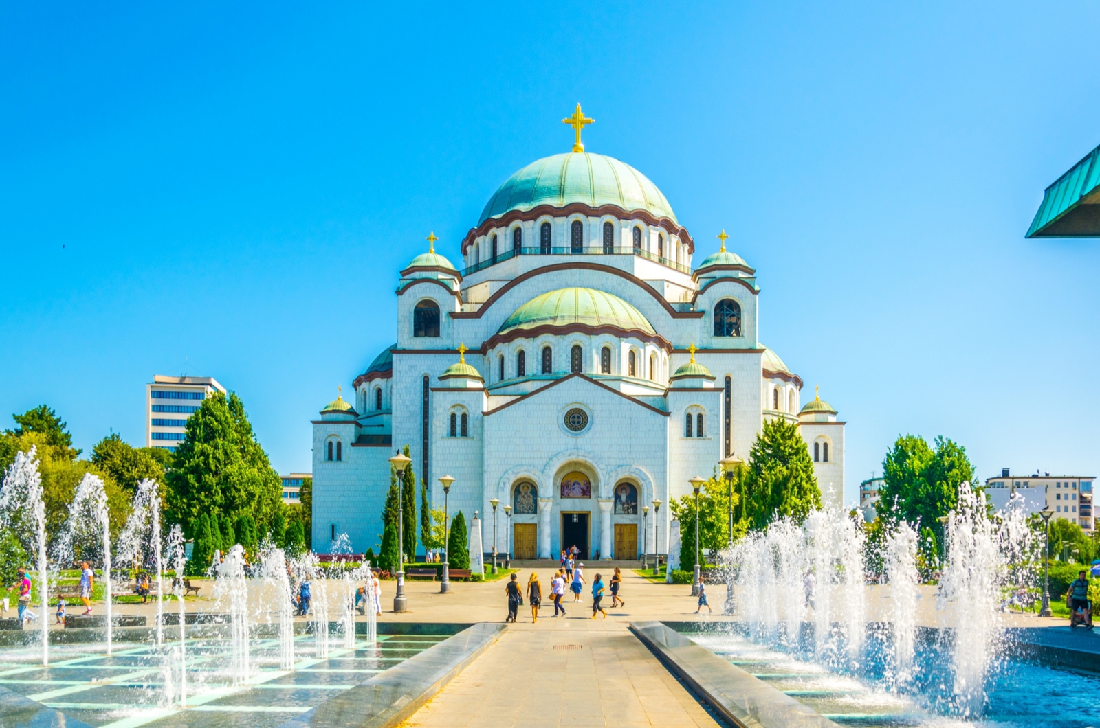 European Excursion St. Sava Cathedral Belgrade