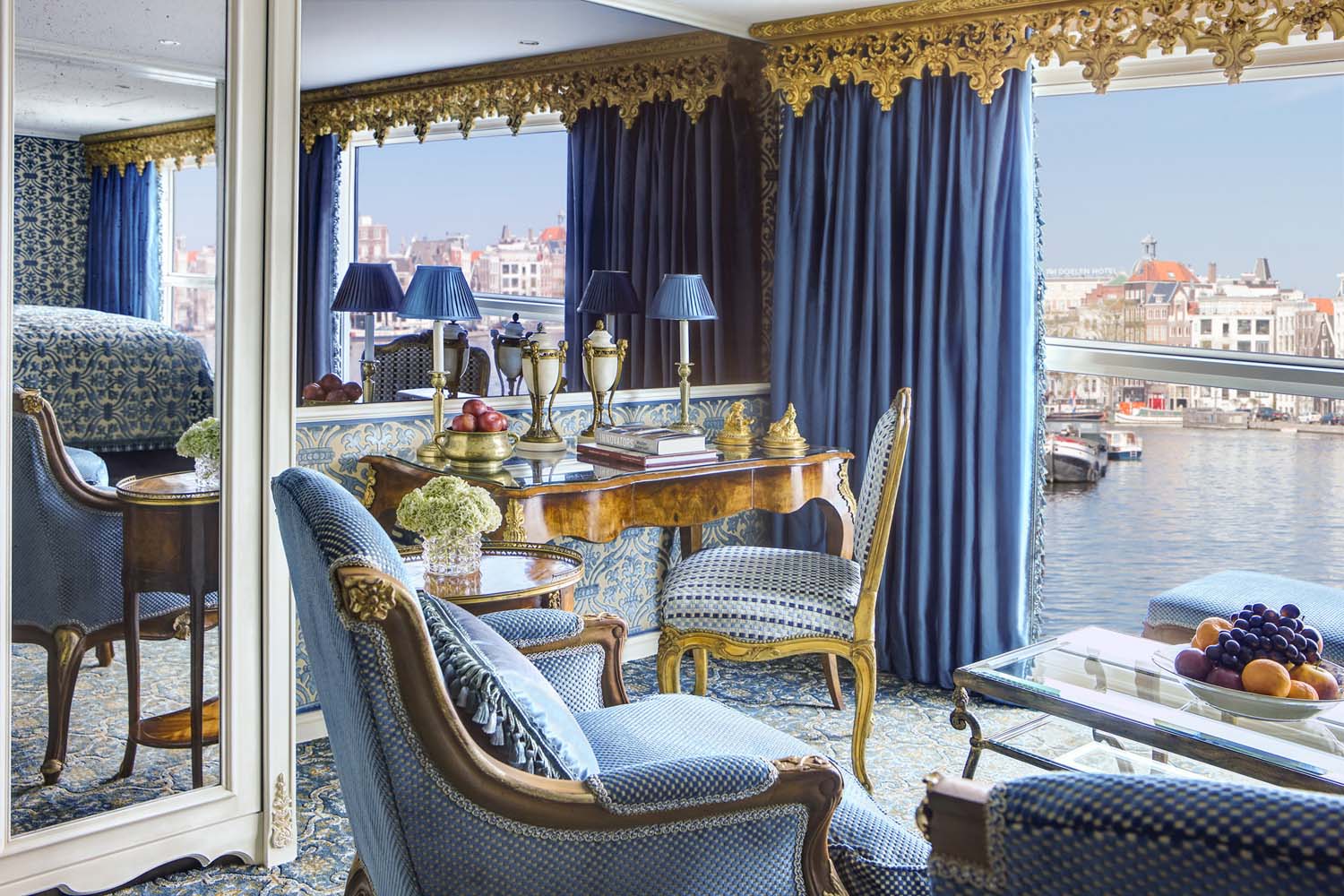 Interior of a cruise ship