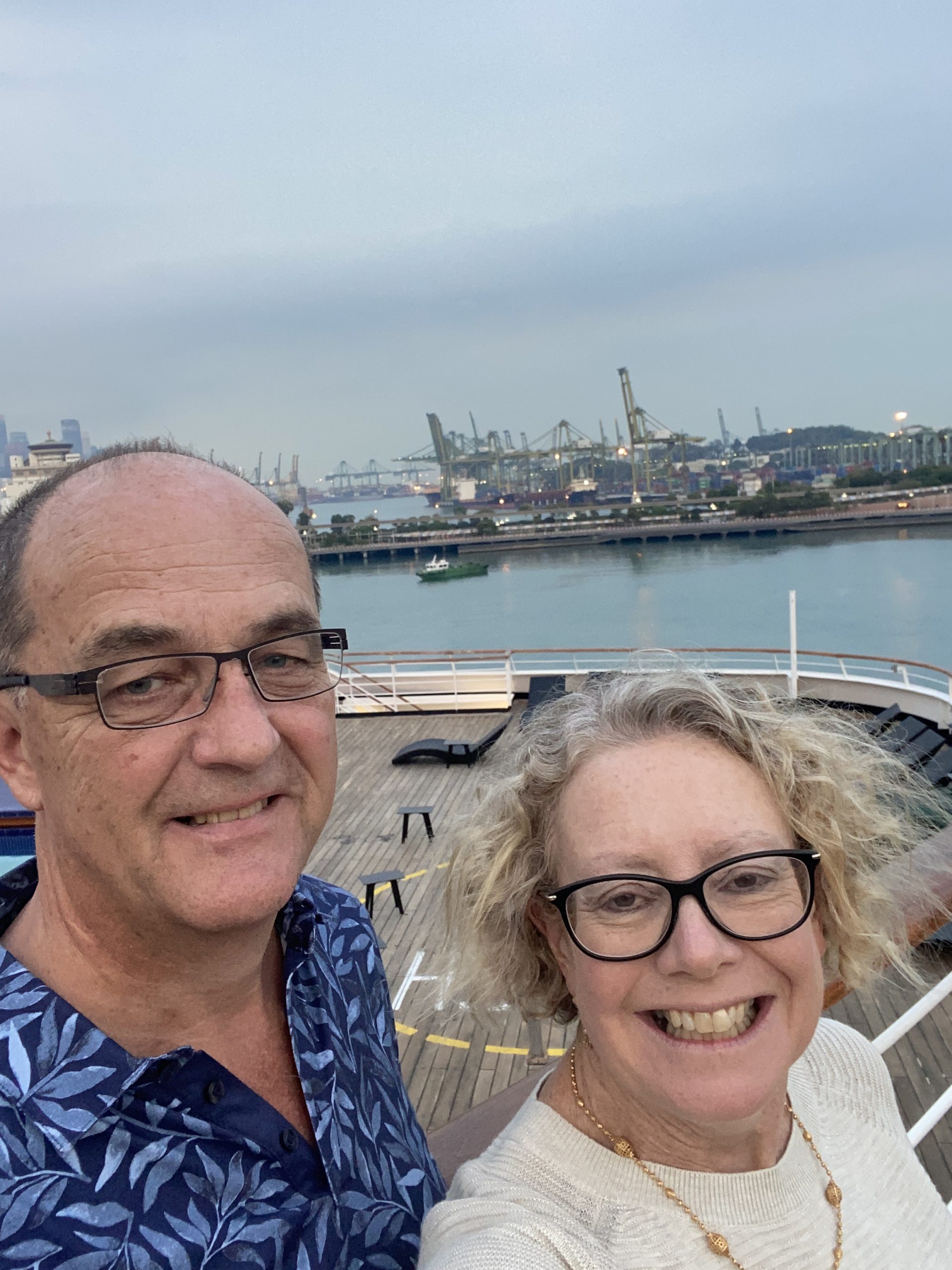 Pandemic hasn't put us off, say couple who have booked 73 days on Vasco da Gama next year.
